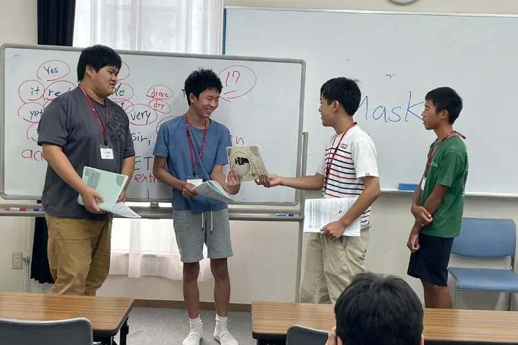 小学生、中学生の国内英語プログラムイメージ