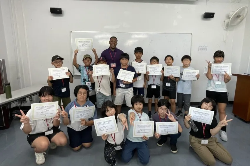 国内グローバル体験プログラム（国内英語研修）Experience ～英語の世界への始めの一歩～