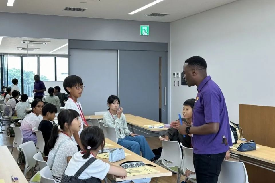 国内グローバル体験プログラム（国内英語研修）イングリッシュキャンプの実施風景