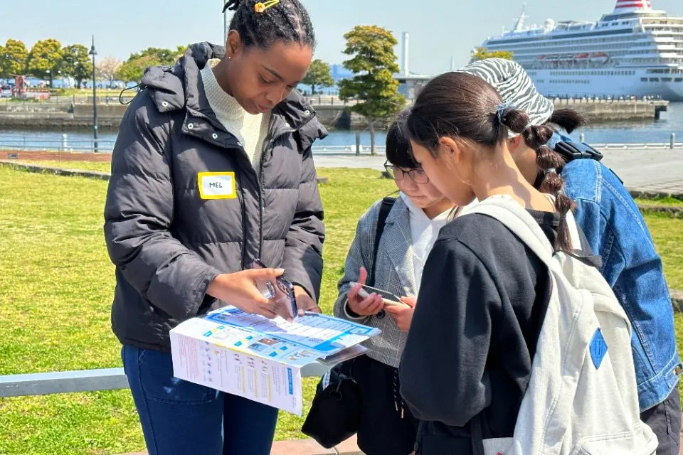 イングリッシュクエスト研修の様子