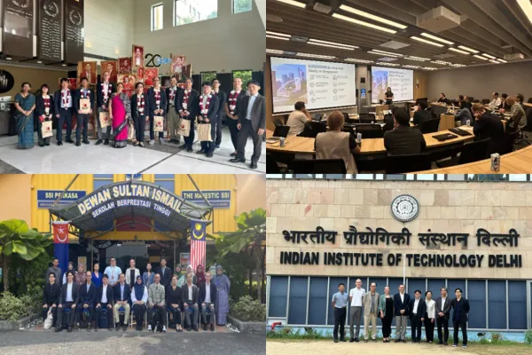 アジア教育視察の様子