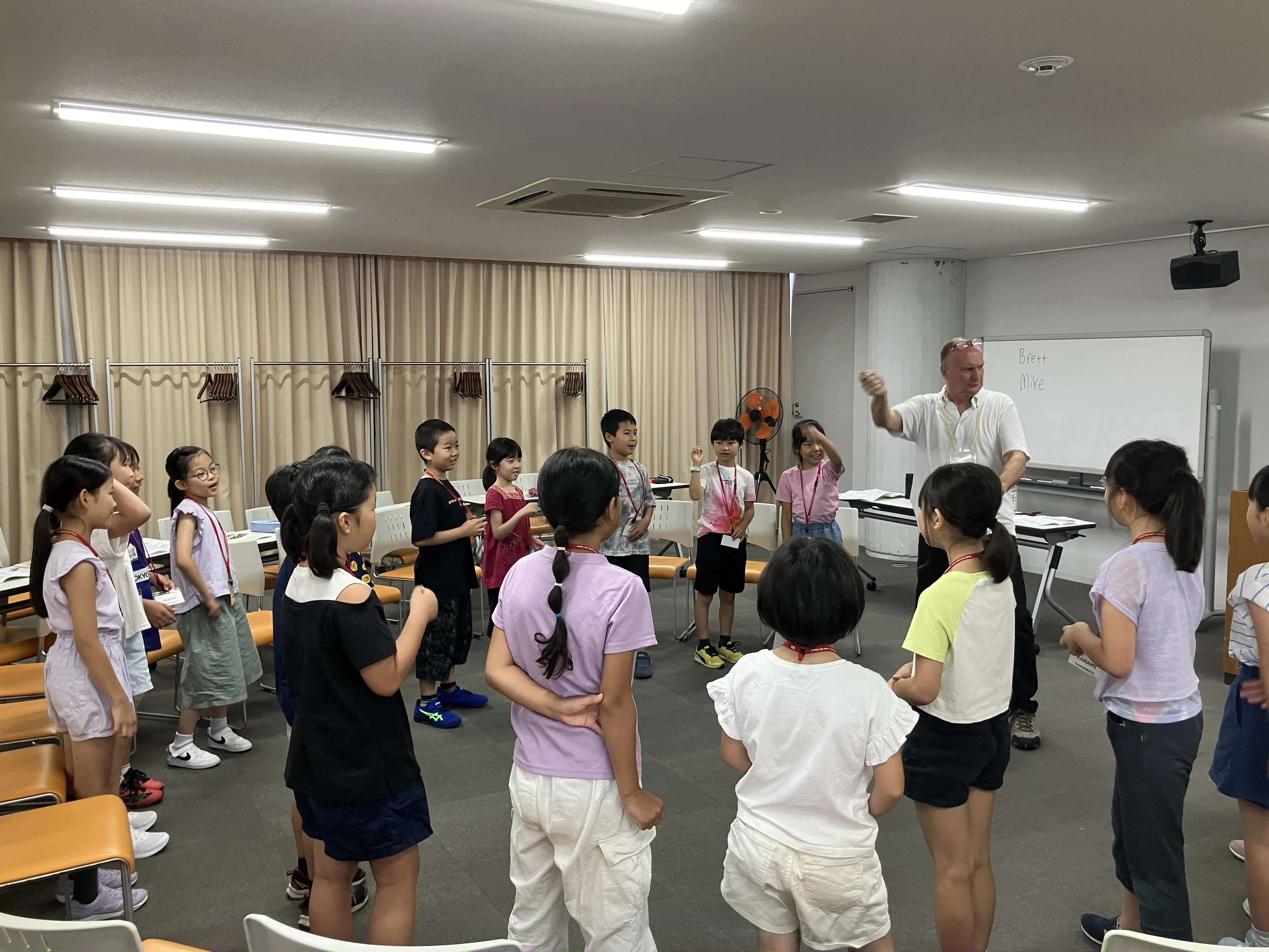 イングリッシュサファリ研修の様子