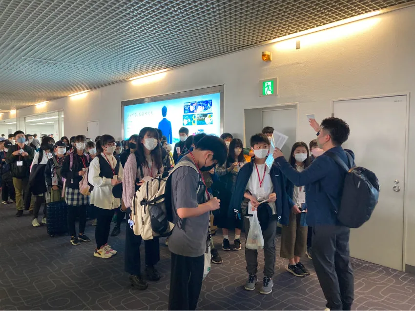 「日本人スタッフにいつでも相談OK」
